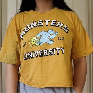 Monsters University Croptop